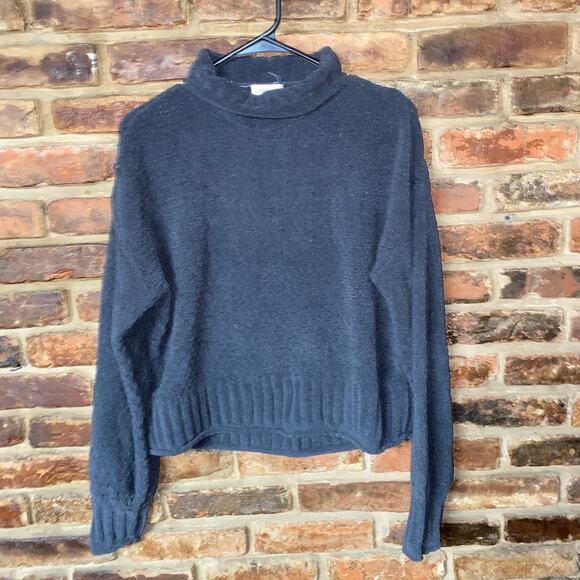 UpWest Charcoal Gray Pullover Turtleneck Sweater Women's Size XS - Picture 1 of 5